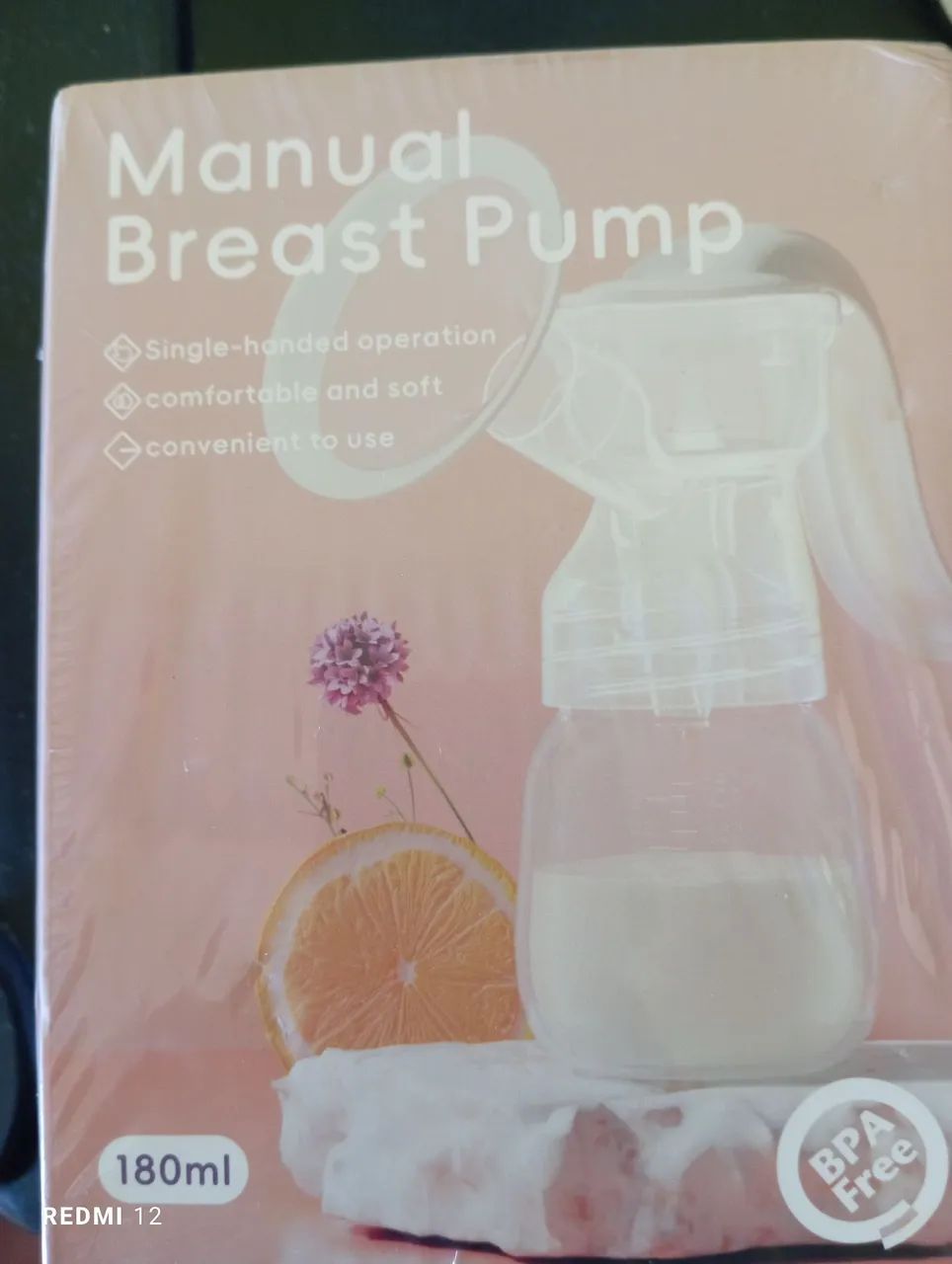 Bombinha para retirar leite materno 