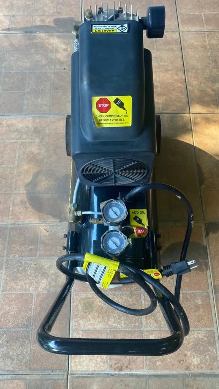COMPRESSOR DE AR 2 HP 125 PSI 29 Litros - Foto 3