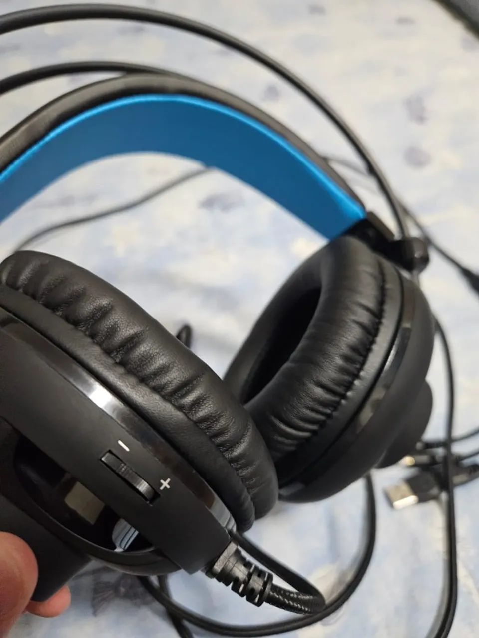 Headset Gamer Fortrek PRO H2 com LED Azul - Entrada P2 - Foto 4