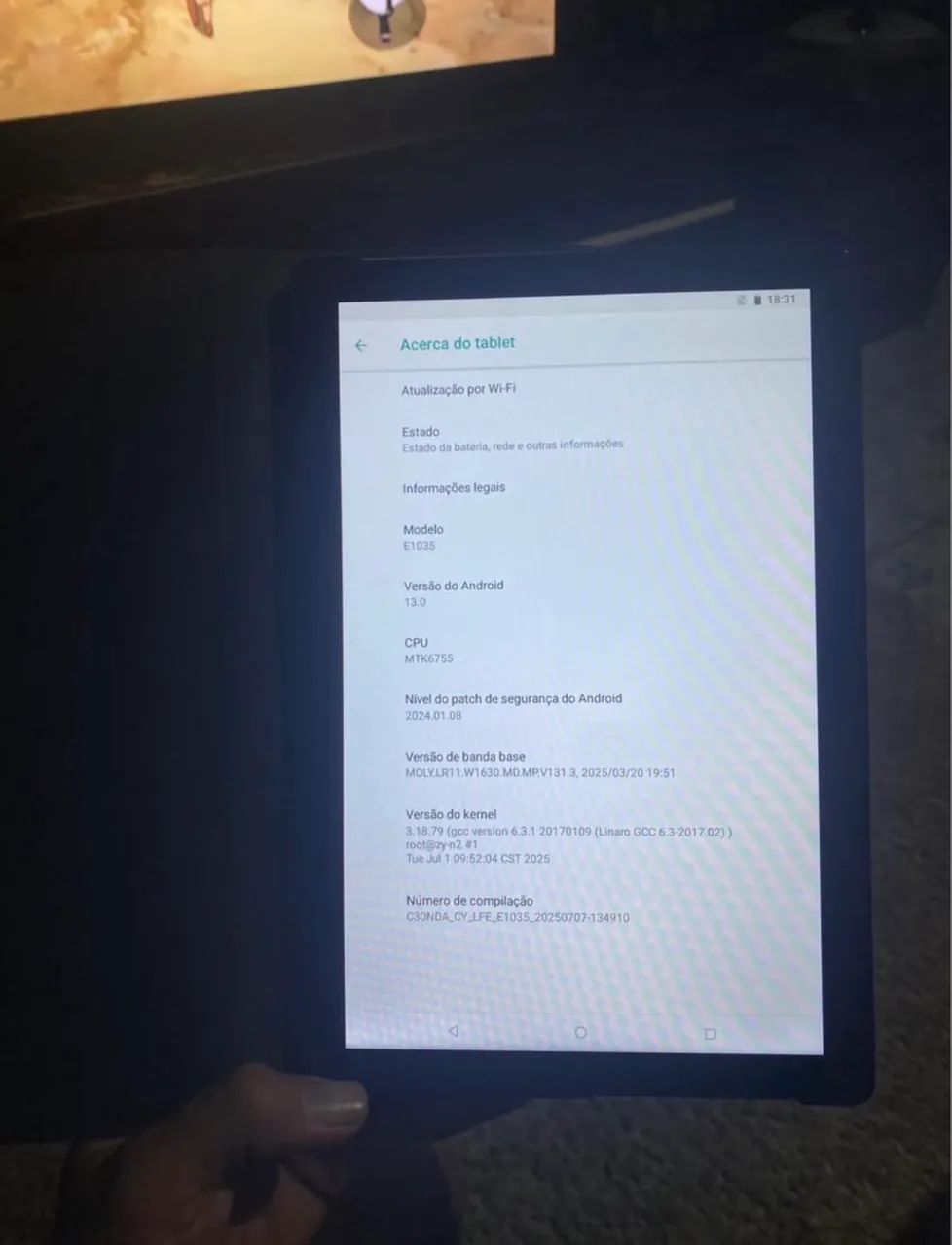 Tablet android com teclado  - Foto 4