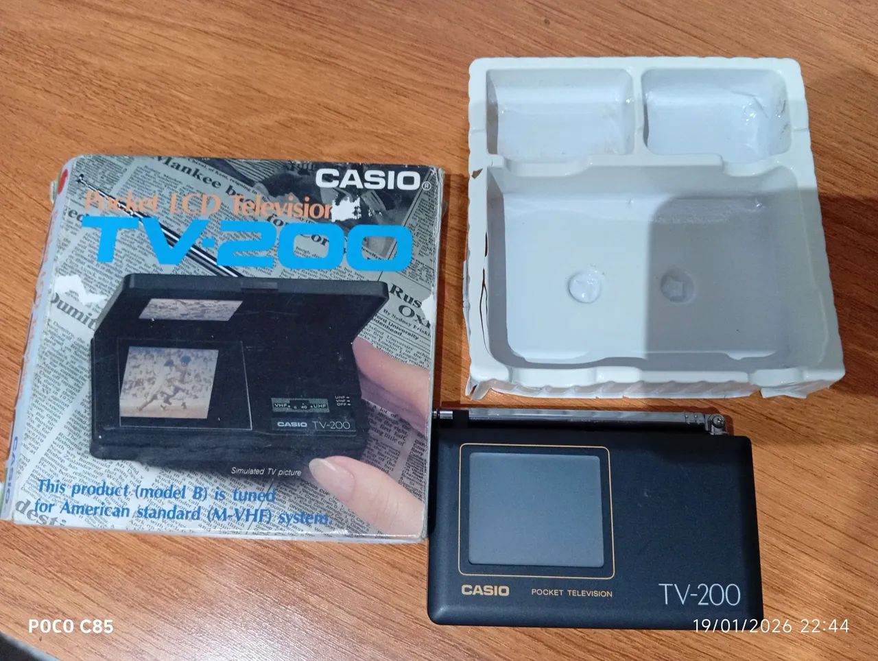 Mini TV Casio 