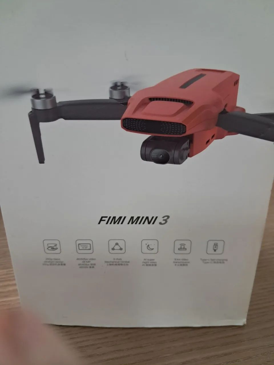 Drone Fimi Mini 3 - camera 4K - Zerado - Foto 2
