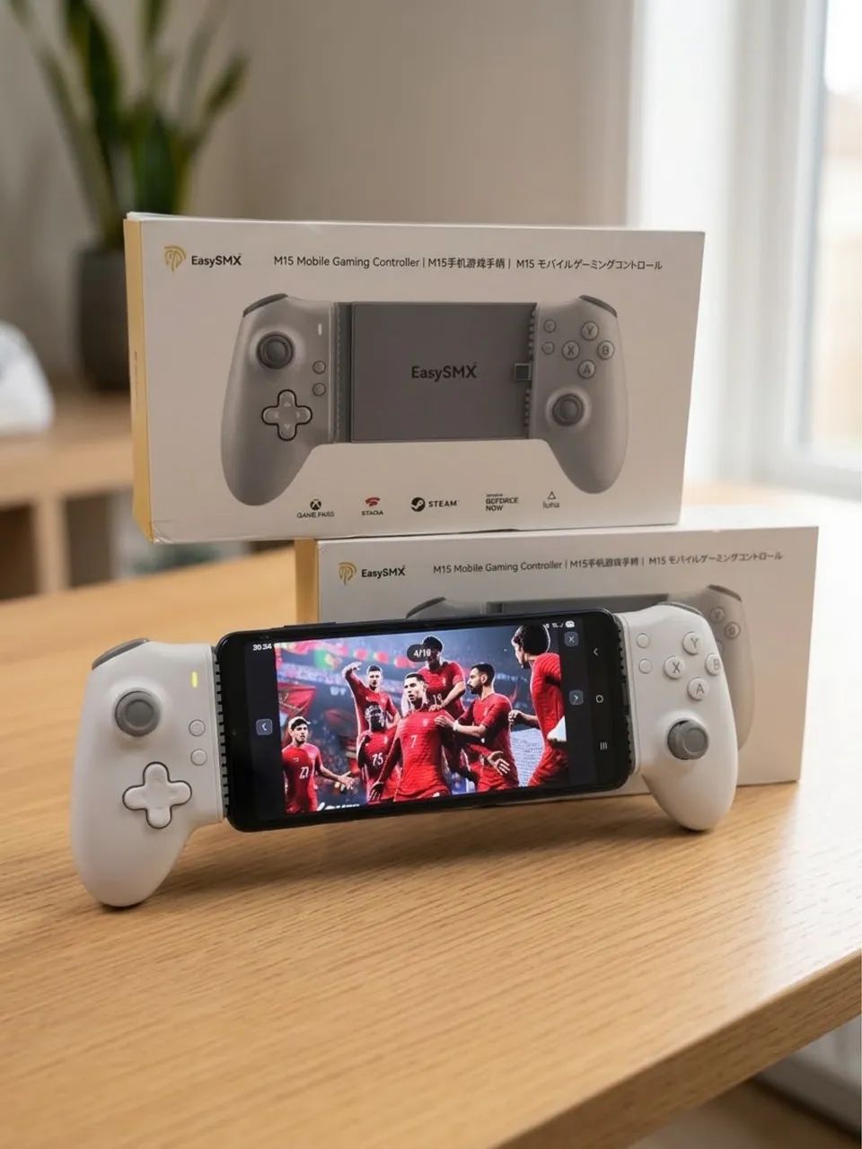 Controle Gamepad M15 USB-C (Celulares Android e iPhone 15/16) ? Hall Effect Anti-Drift - Foto 4