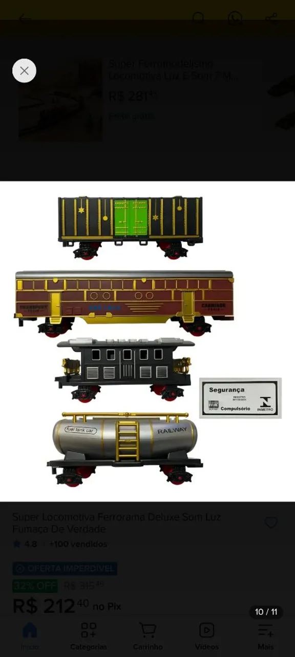 Locomotiva - ferrorama Braskit - Foto 3