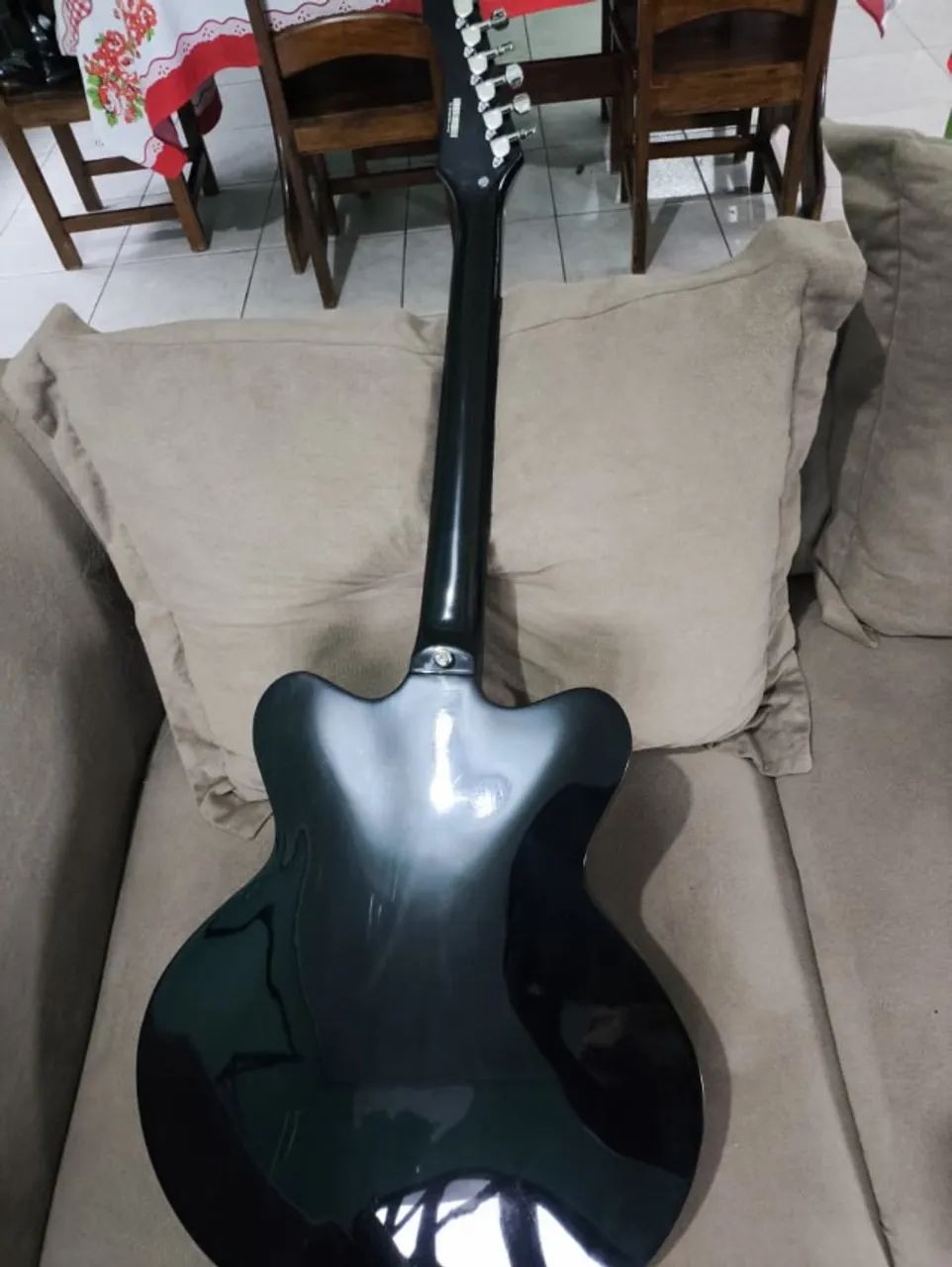 Guitarra Semiacústica Tagima Jazz n' Blues Seattle + Maestro Custom Bag - Foto 3