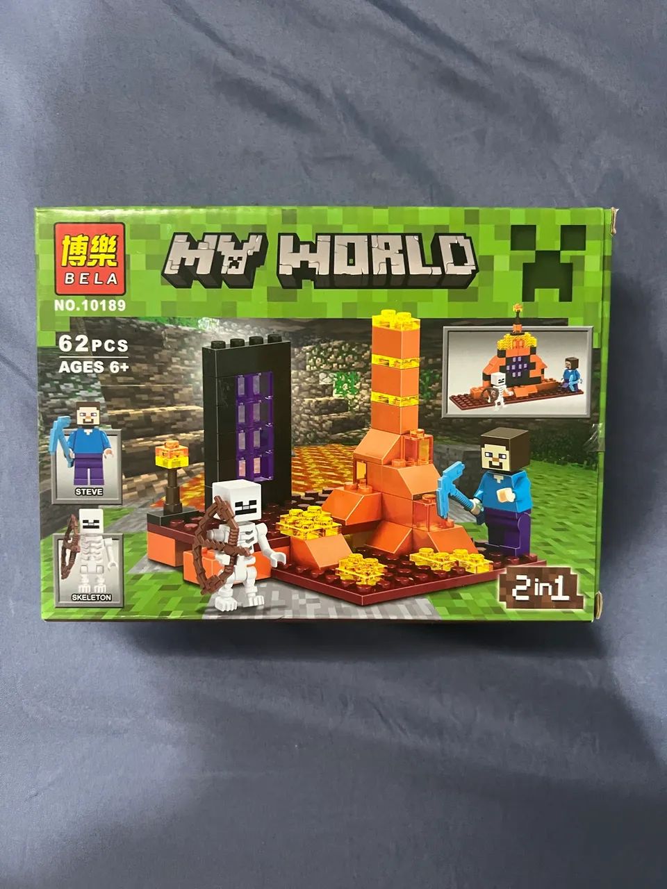 Lego MINECRAFT NOVO 