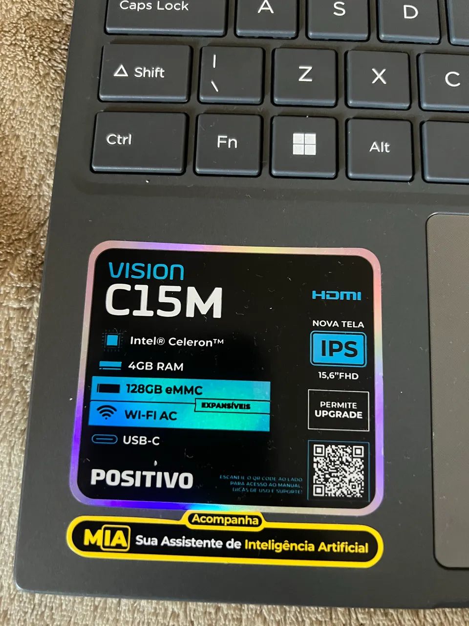 Notebook positivo vision C15M