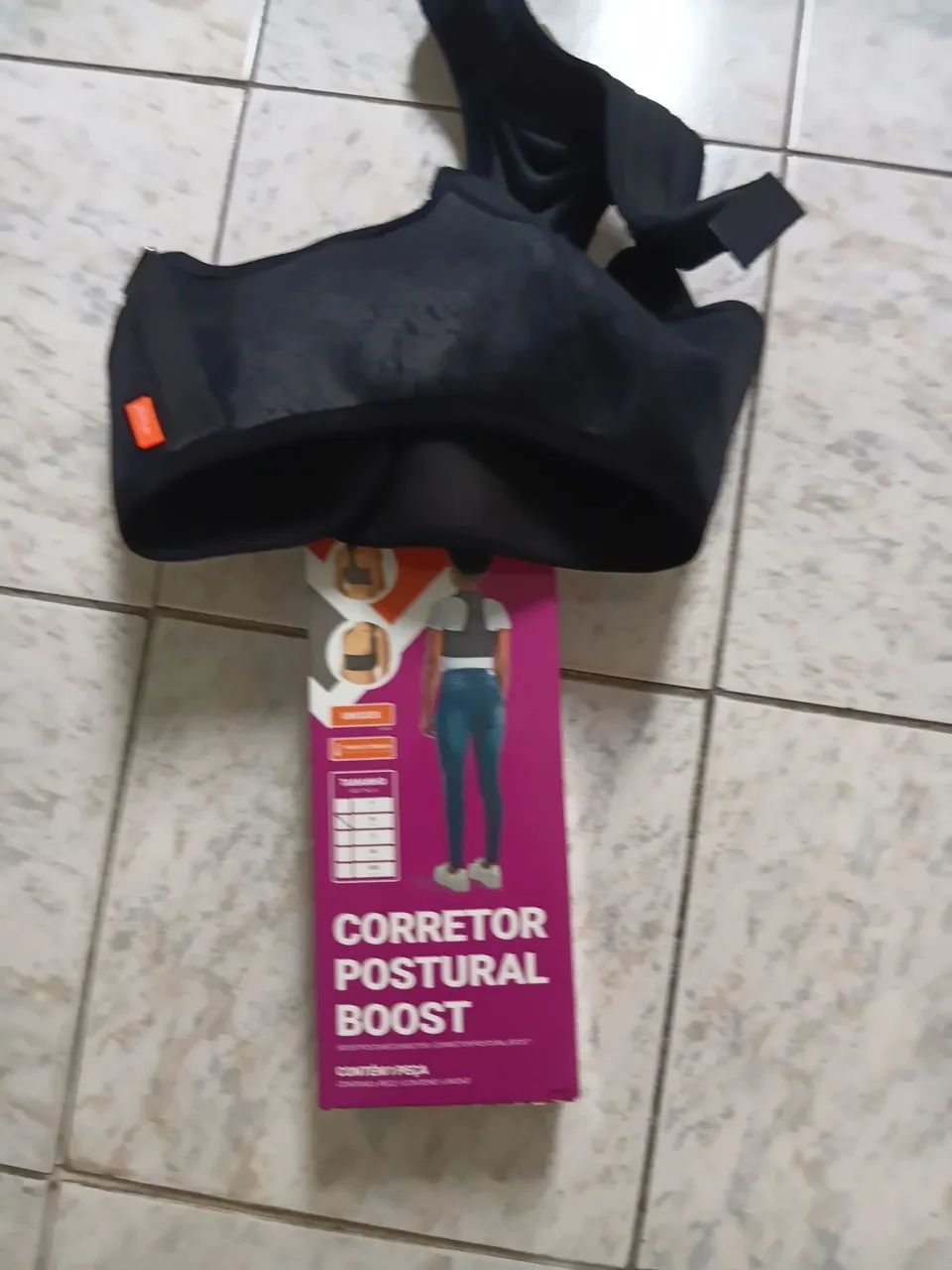 Corretor postural tamanho M