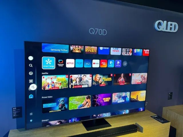 Samsung QLED 65 Q70D 120Hz - Ideal para Games e Filmes - Loja Física - Foto 4