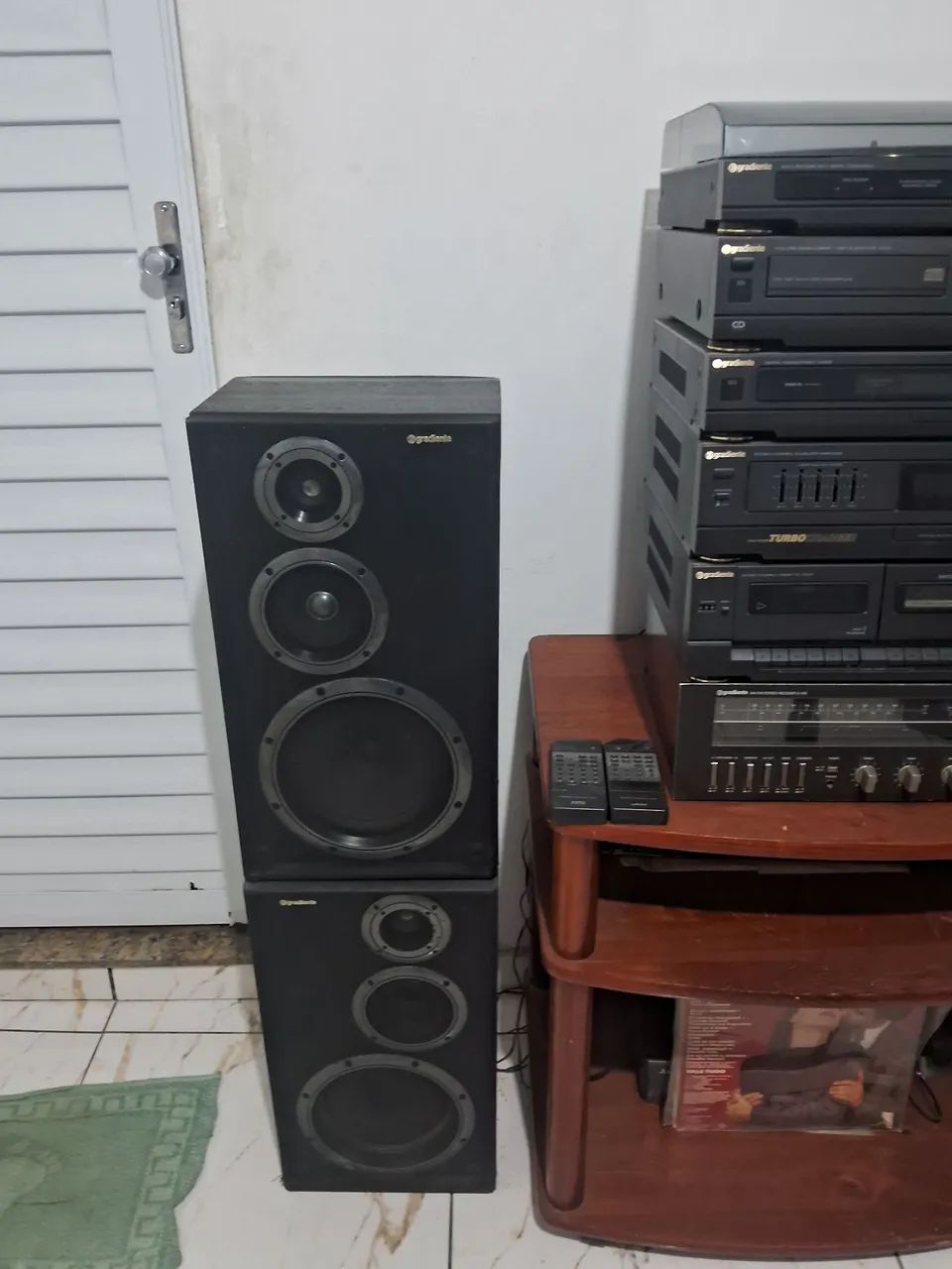 Som gradiente completo + receiver s126 + 4 caixas - Foto 4