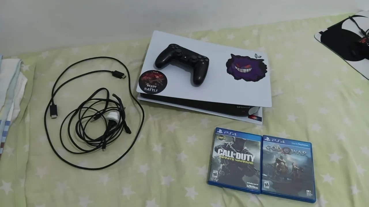 PS5 fat com cabos65734679416194120
