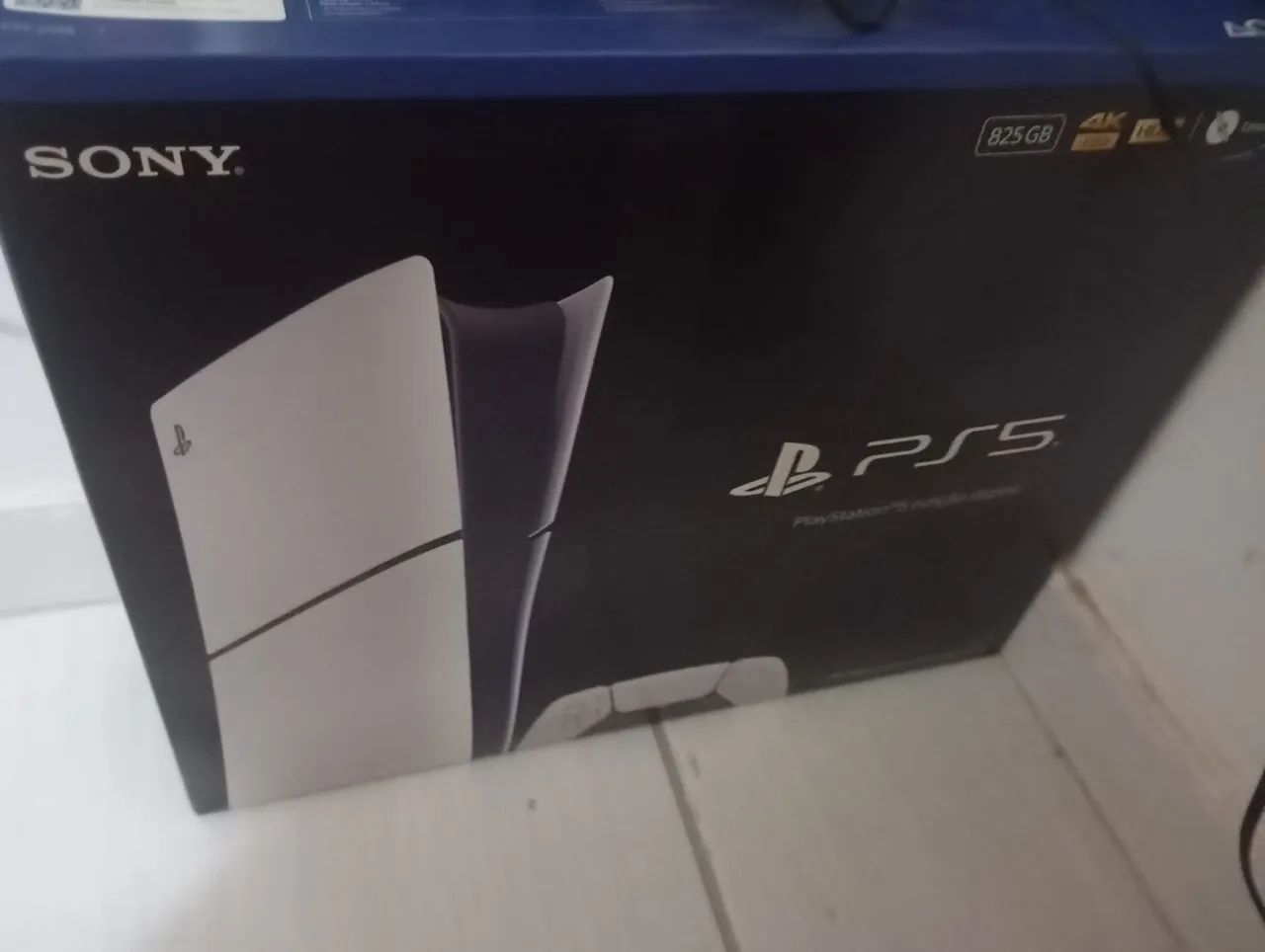Caixa de PS5 Slim nova