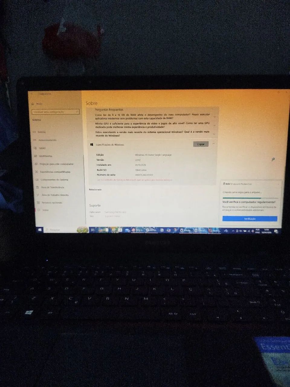Notebook Samsung  - Foto 2
