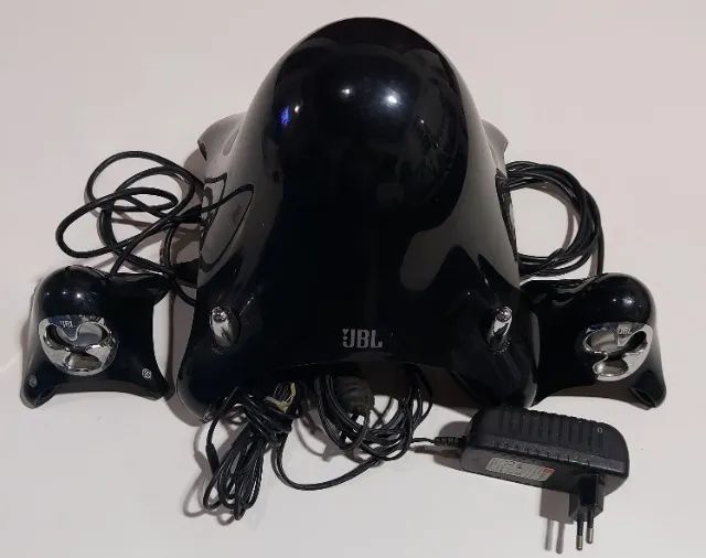 kit multimidia caixa som subwoofer jbl creature iii stereo system - Foto 2