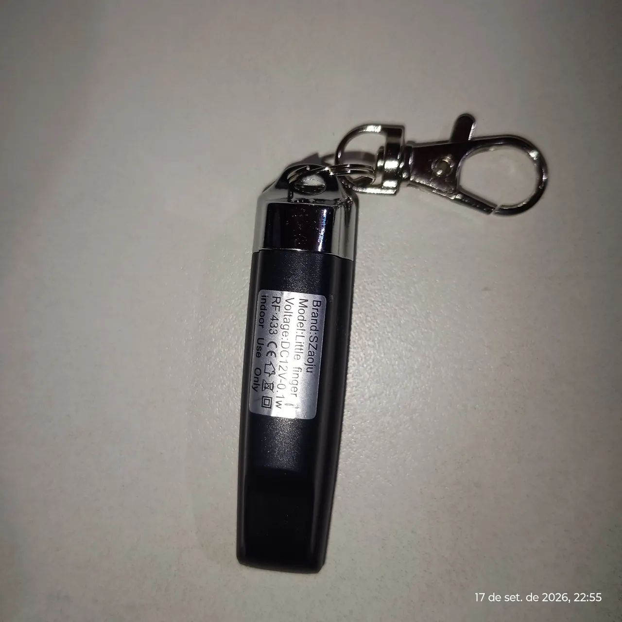 Controle 433h para portão automático 