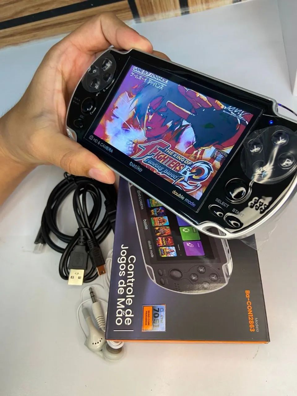 Vídeo Game Portátil - Ba-CON12863 - BASIKE - Foto 2