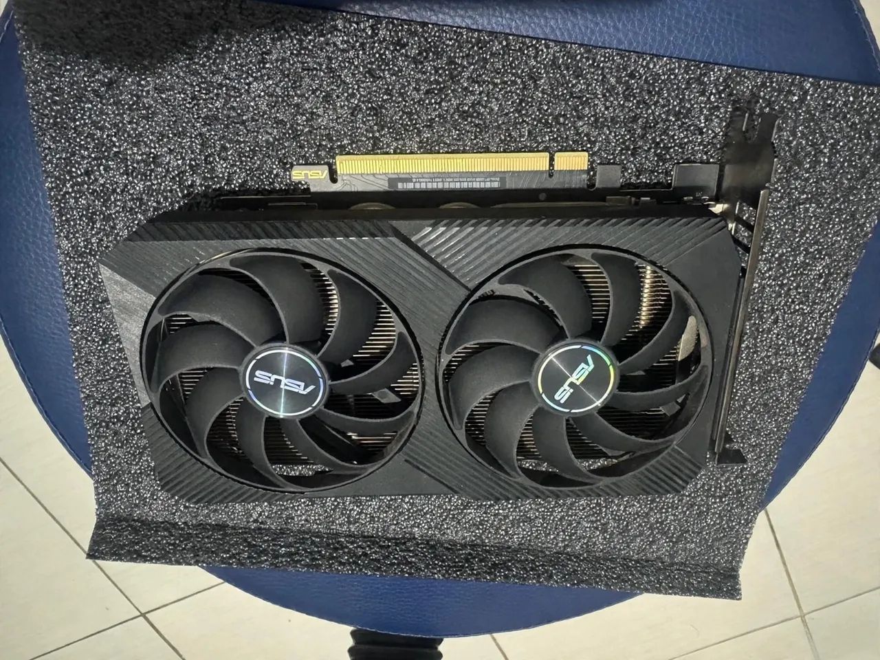 PLACA DE VÍDEO ASUS RTX 3060 DUAL 12GB VRAM - Foto 4