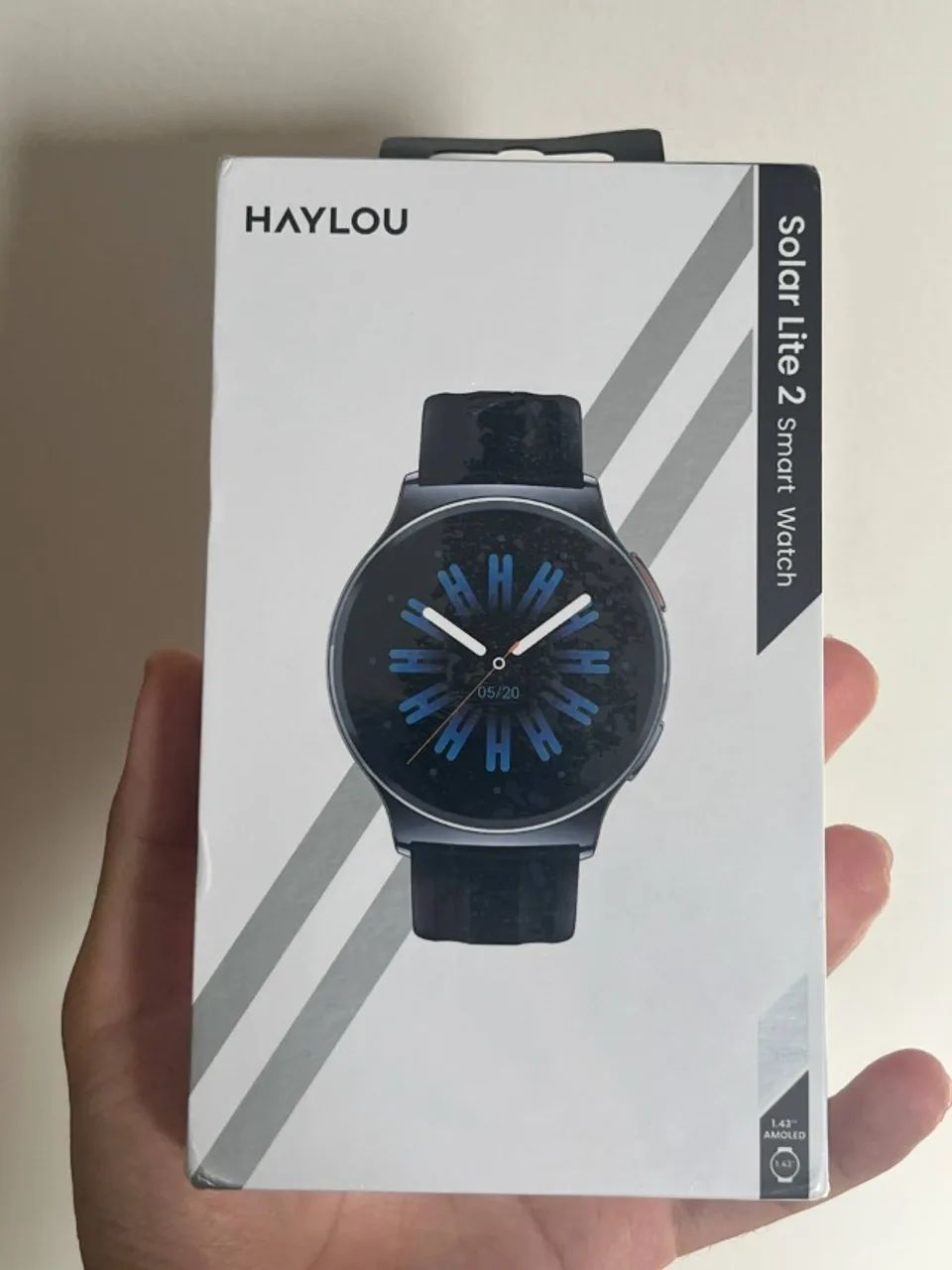Relogio Haylou Solar lite 2 - smart watch