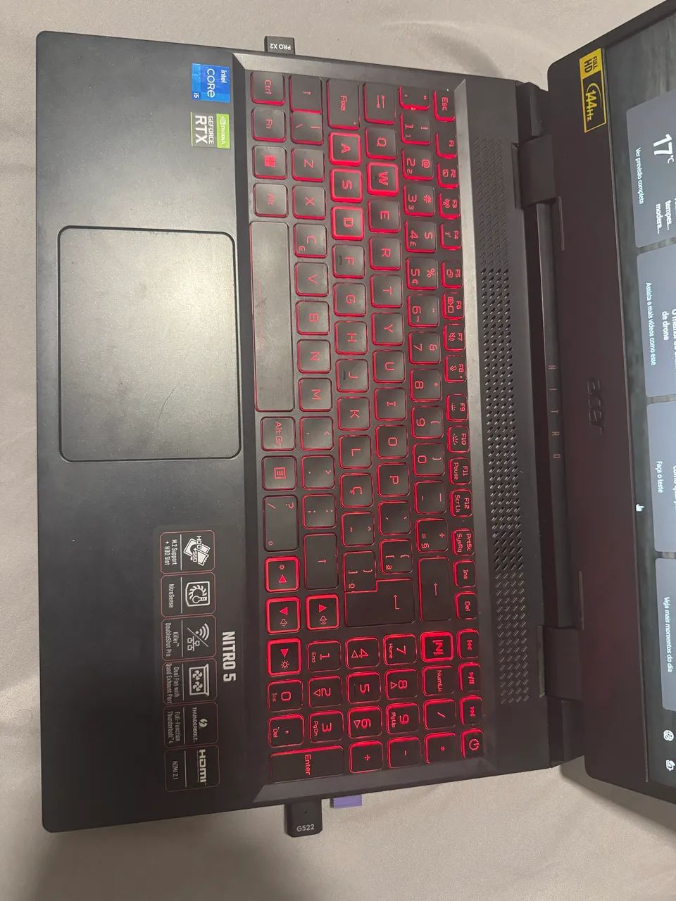 Acer Nitro 5 i5 Rtx 3050 - Foto 2