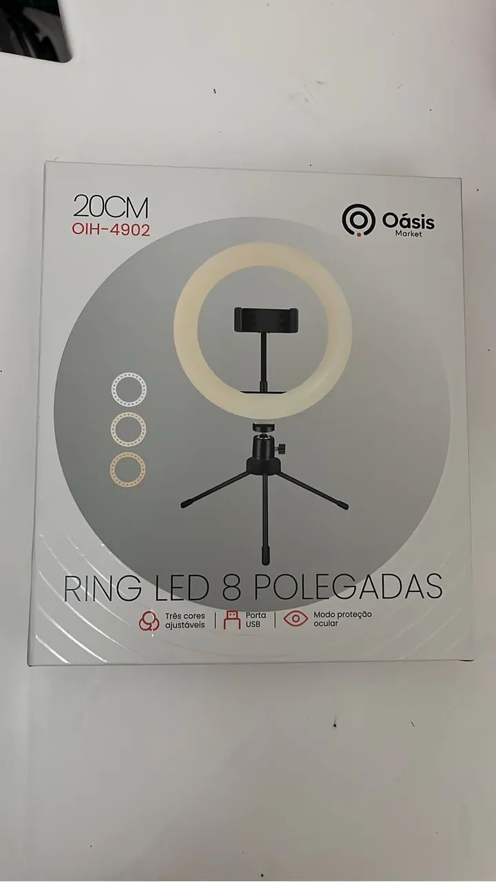 RING LED 8 polegadas - Últimas Unidades 