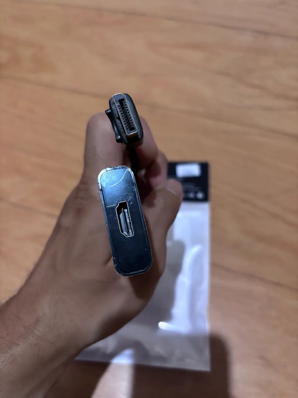 Cabo adaptador DisplayPort para HDMI - Foto 2