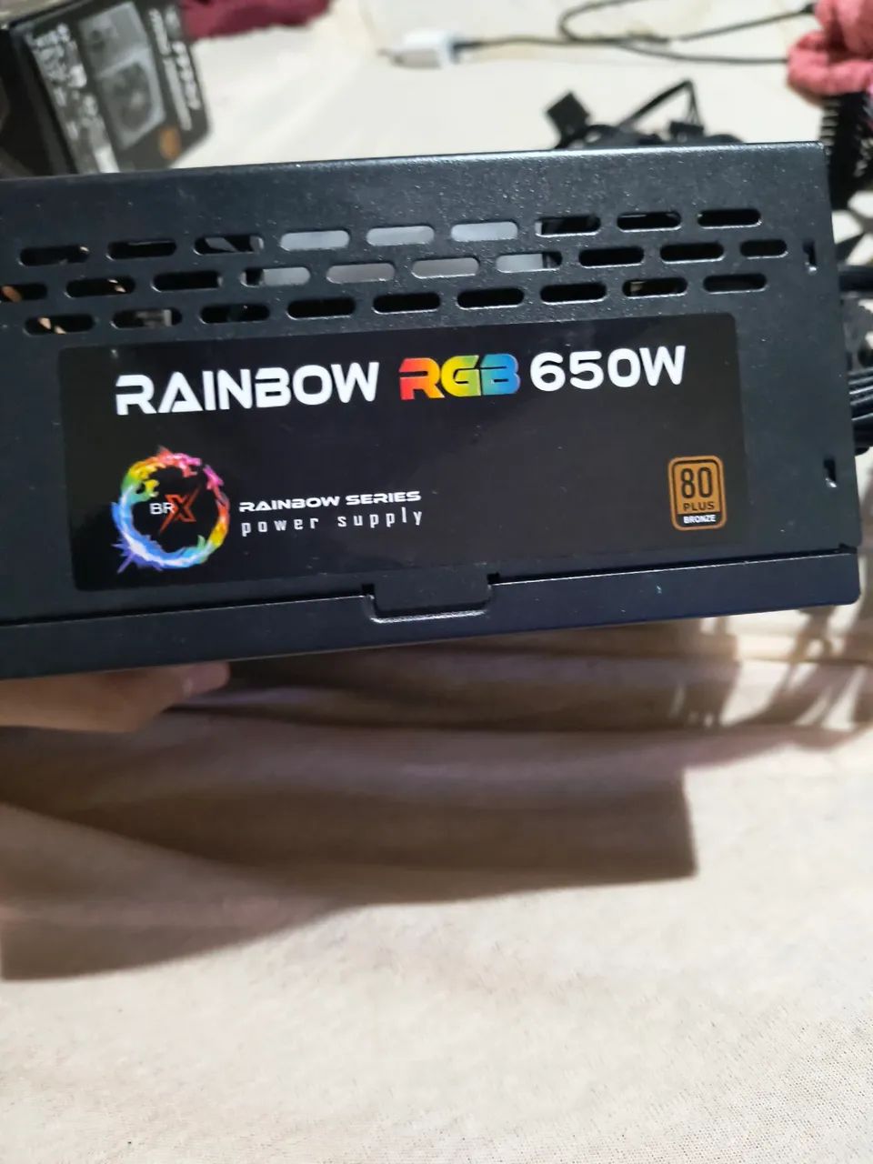 Fonte ATX 650 e rainbow brx - Foto 2