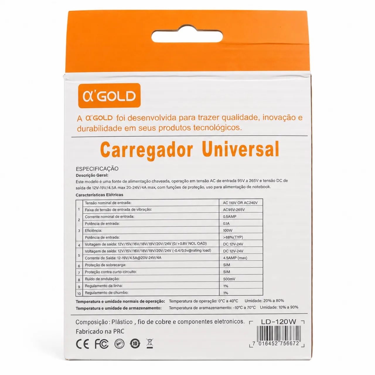 Carregador Universal para Notebook ?GOLD 120W com 9 Conectores - LD-120W - Foto 2