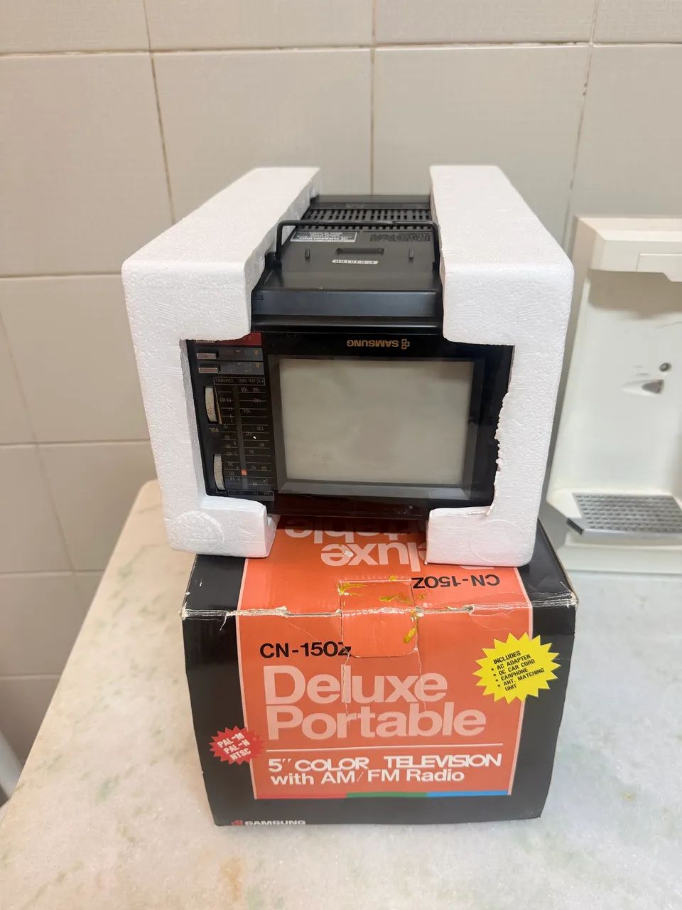 Mini tv Samsung 5 polegadas