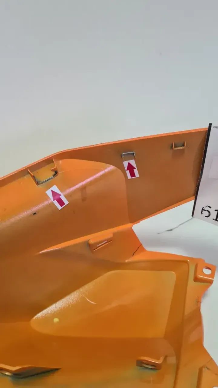 Carenagem Capa Tanque Esq Cg 160 Fan Titan 25/25 C/det 61336 Laranja - Foto 9