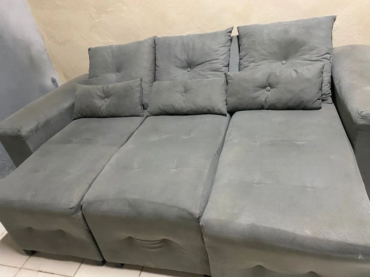 Vendo sofá retrátil em perfeito estado! - Foto 4