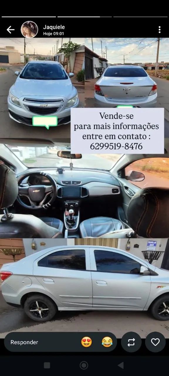 Chevrolet Prisma PRISMA Sed. LT 1.0 8V FlexPower 4p 2014