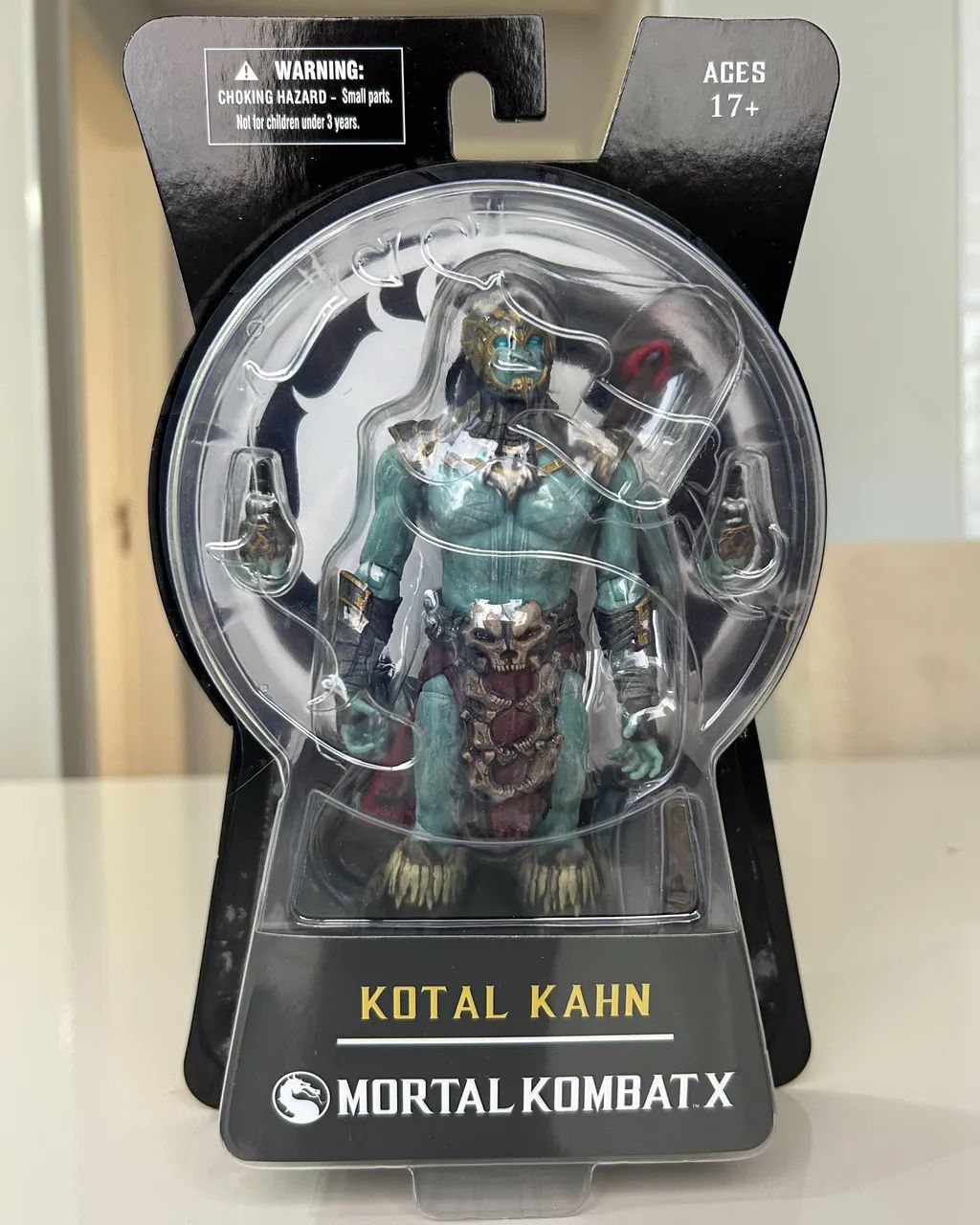 Action Figure Mortal Kombat Kotal Kahn Original Boneco