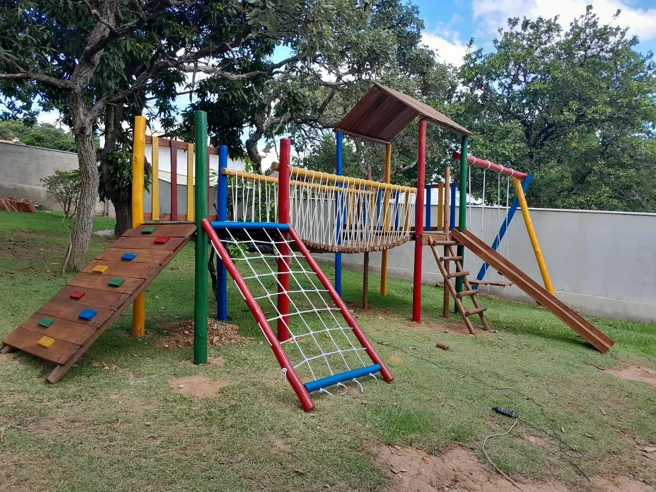 Playground para escolas, sítios e condominios