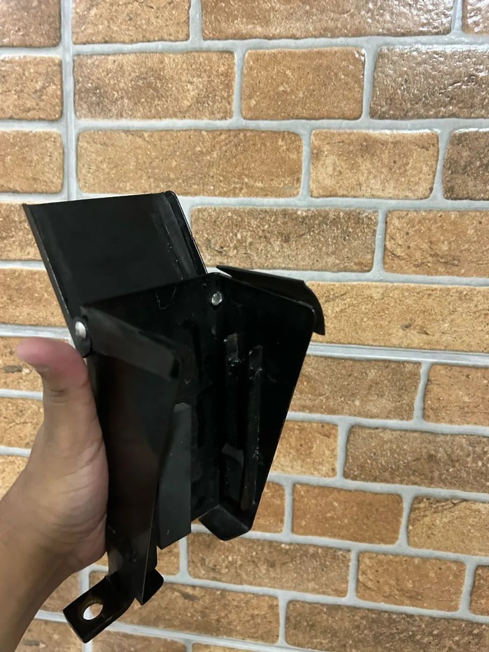 Suporte celular retrovisor ferro - Foto 4