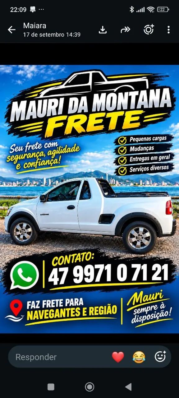 Pequenos frete do Maurizinho
