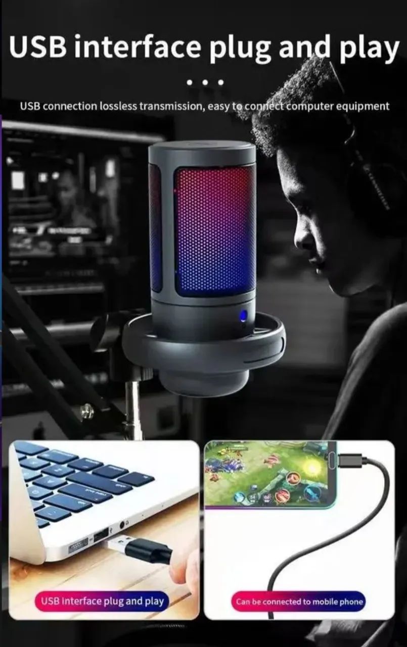 Microfone gamer Realtek  - Foto 5
