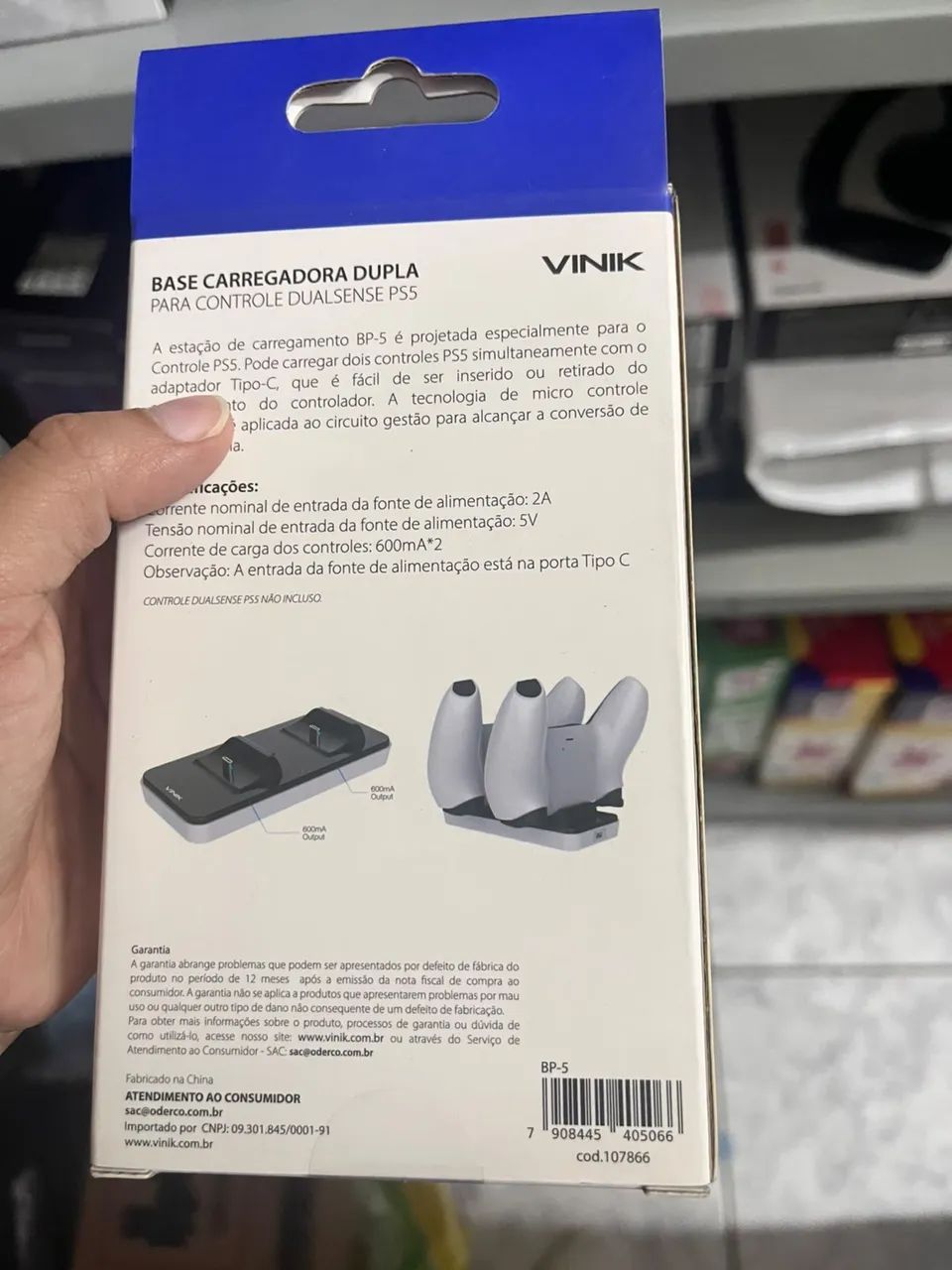 Base de carregamento para PS5 dupla Vinik - Foto 2