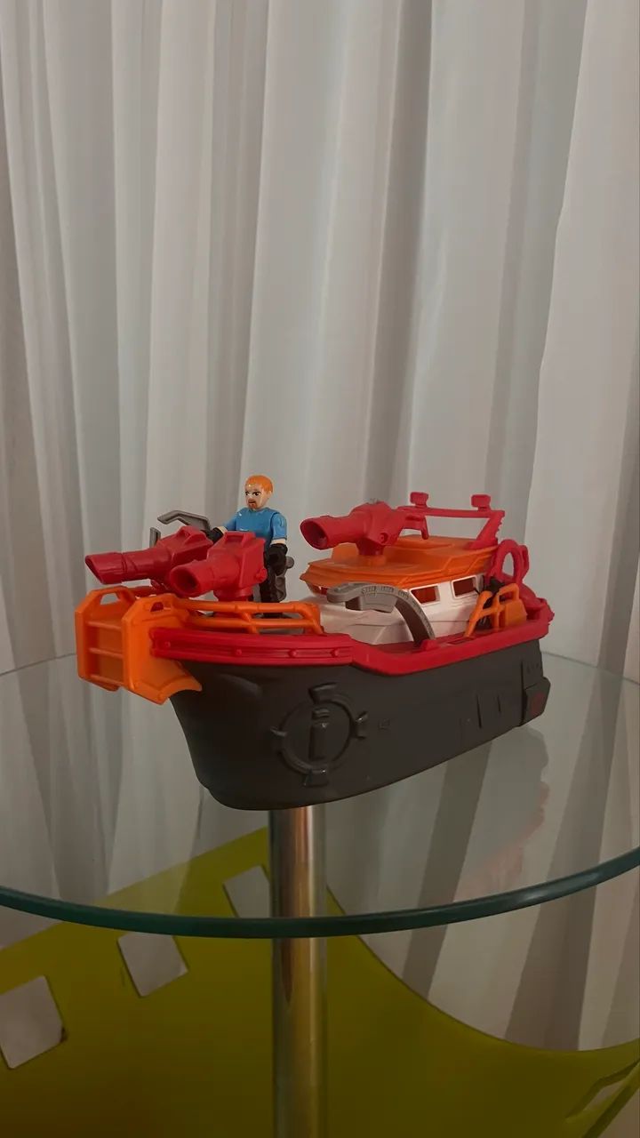 Torre de controle e navio Imaginext - Foto 5
