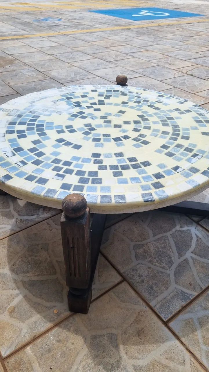 Mesa de centro em mosaico - Foto 3