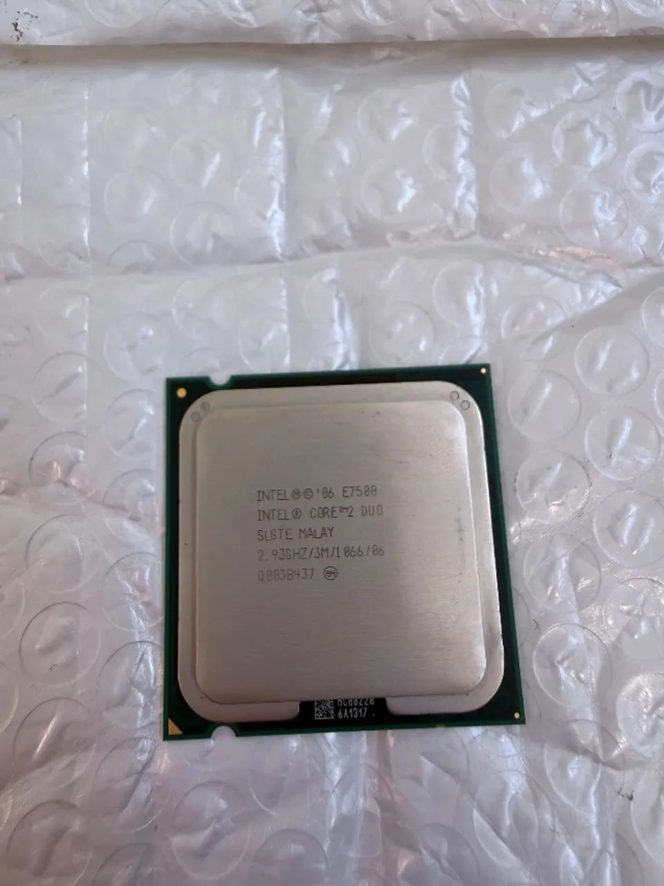 Intel core 2 duo E7500