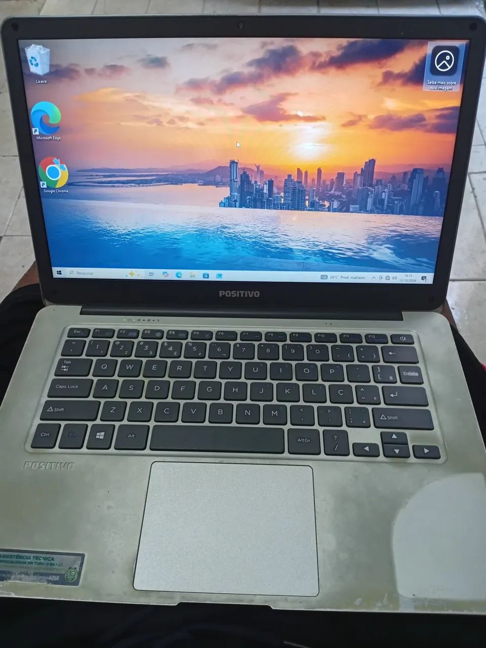 Vendo notebook positivo 