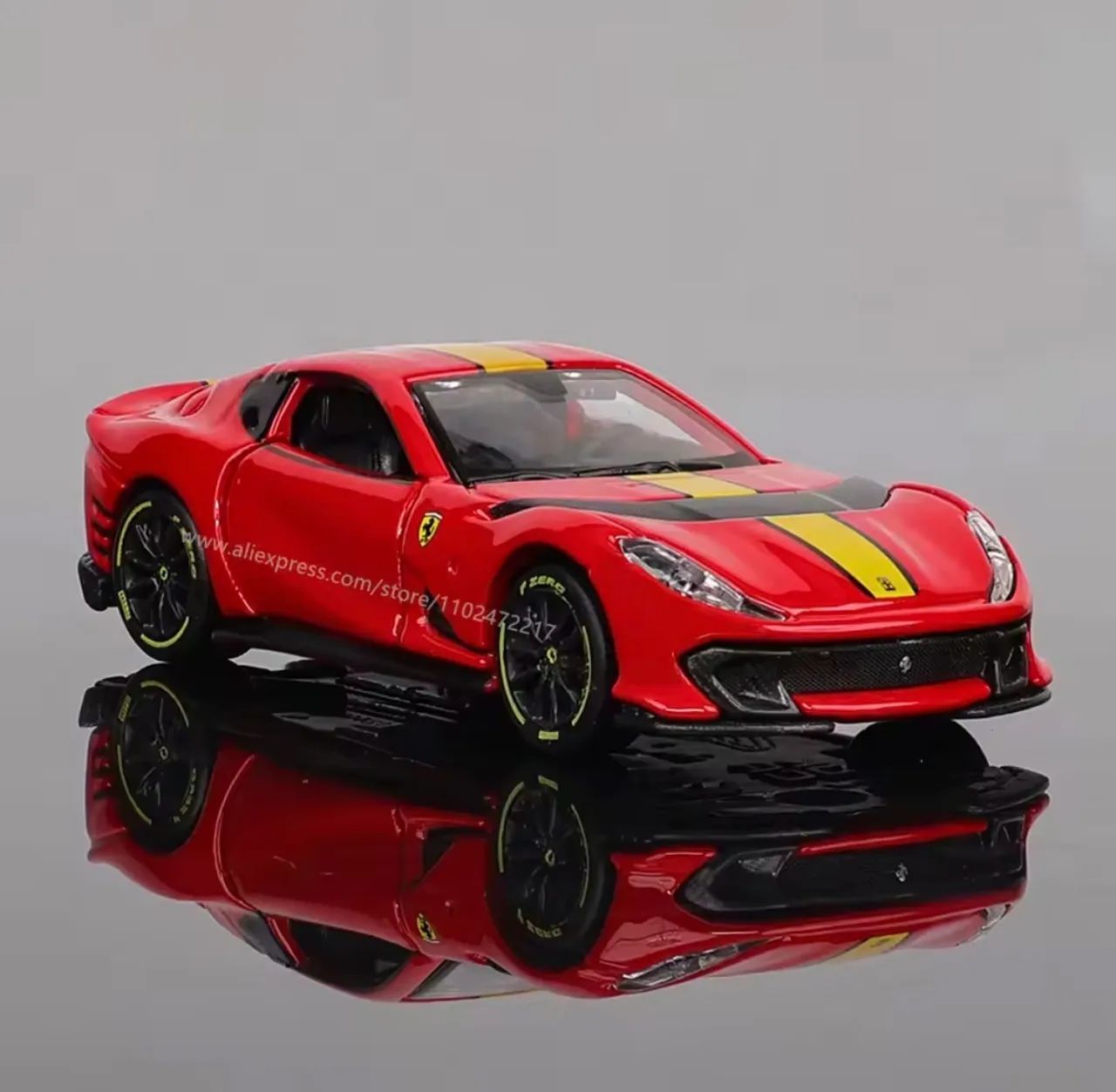 Miniatura Ferrari 812 competizione 1:64 Bburago