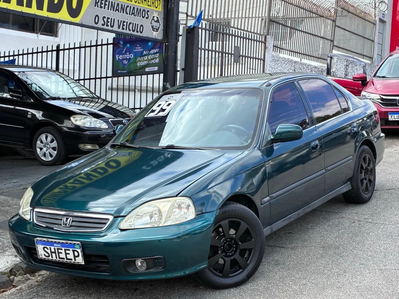 Honda Civic Sedan LX 1.6 16V Mec. 4P 1999