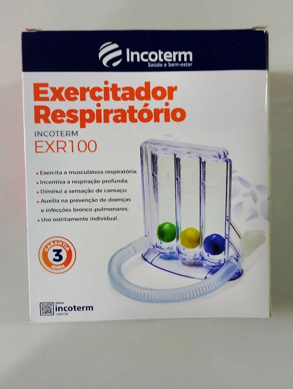 Exercitador Respiratório - Incoterm  - Foto 5