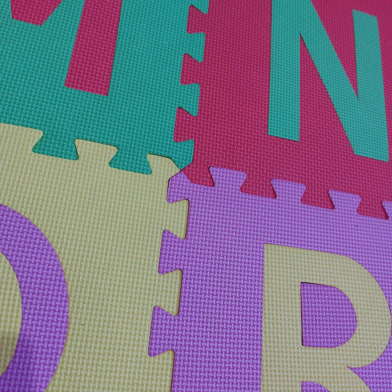 Tatame E.V.A. de letras infantil - Foto 3
