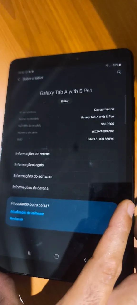 Tablet Samsung Galaxy tab A with spen 