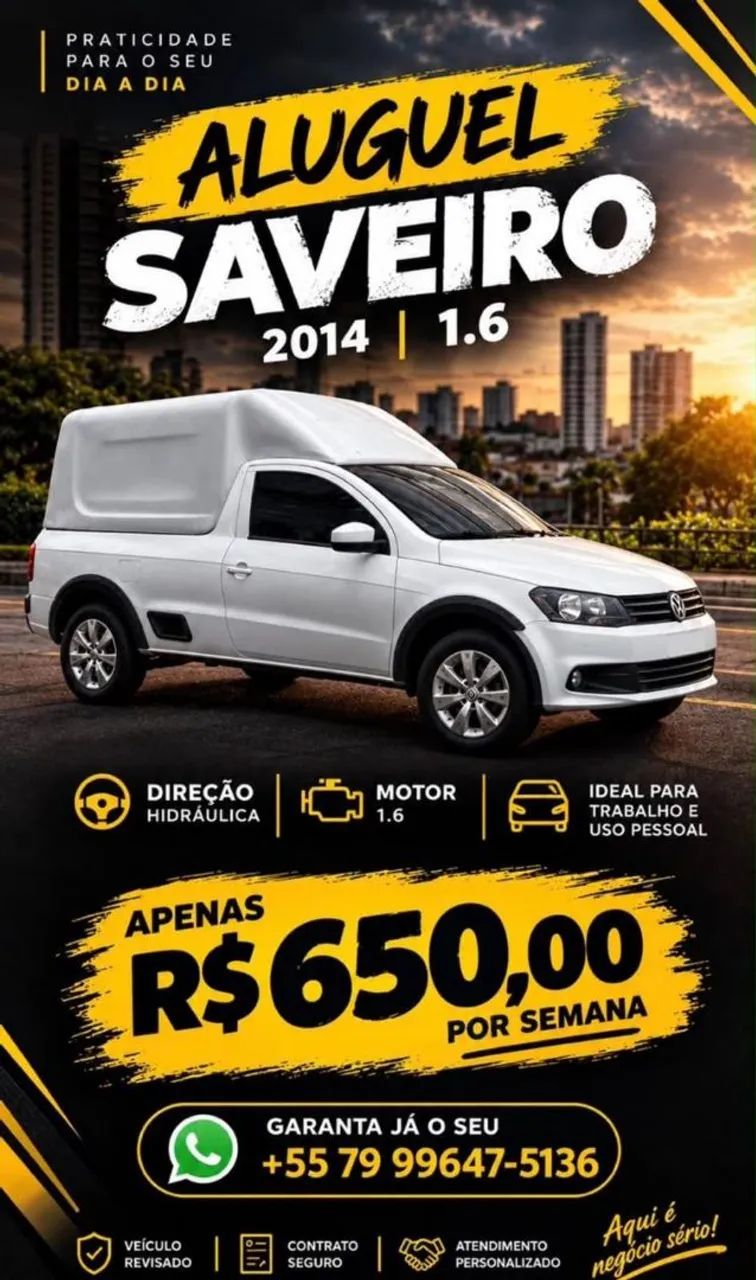 Alugo carro utilitário 