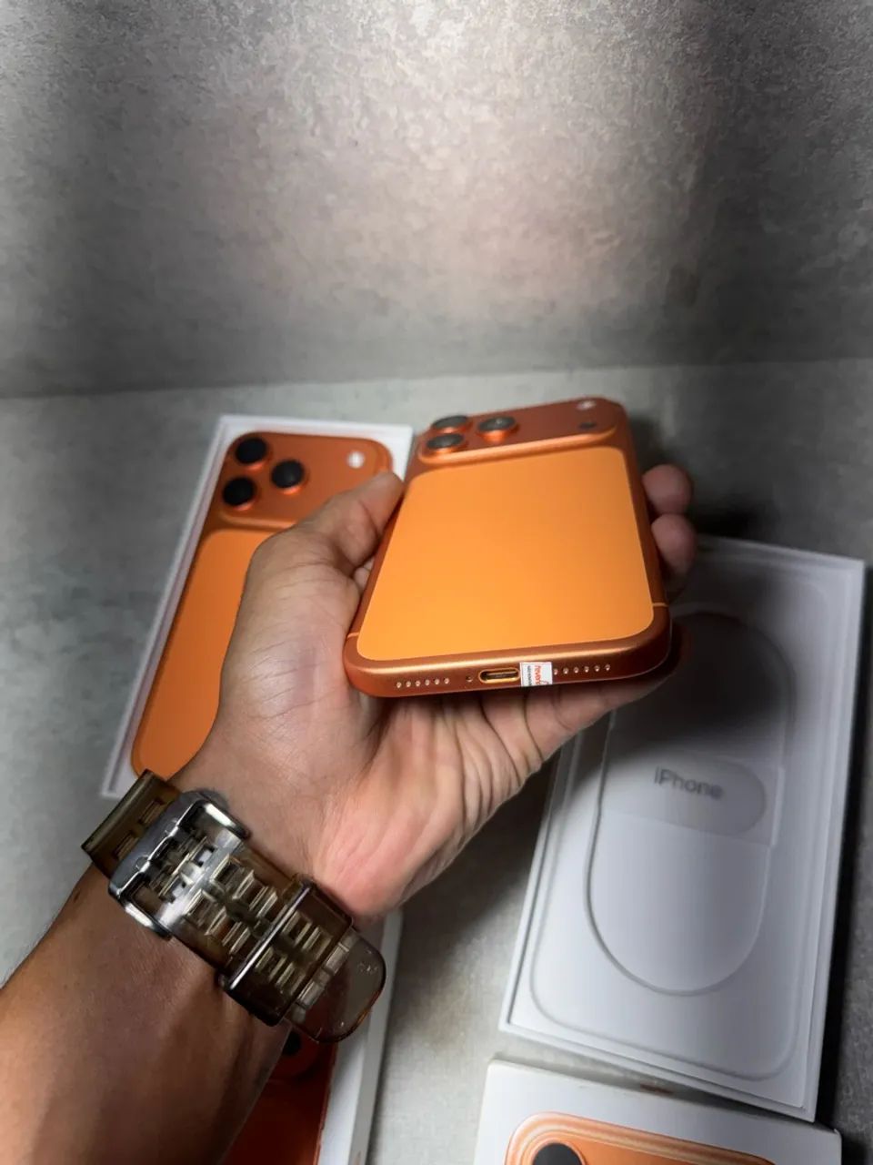 iPHONE 17 PRO MAX 256GB LARANJA - Foto 4