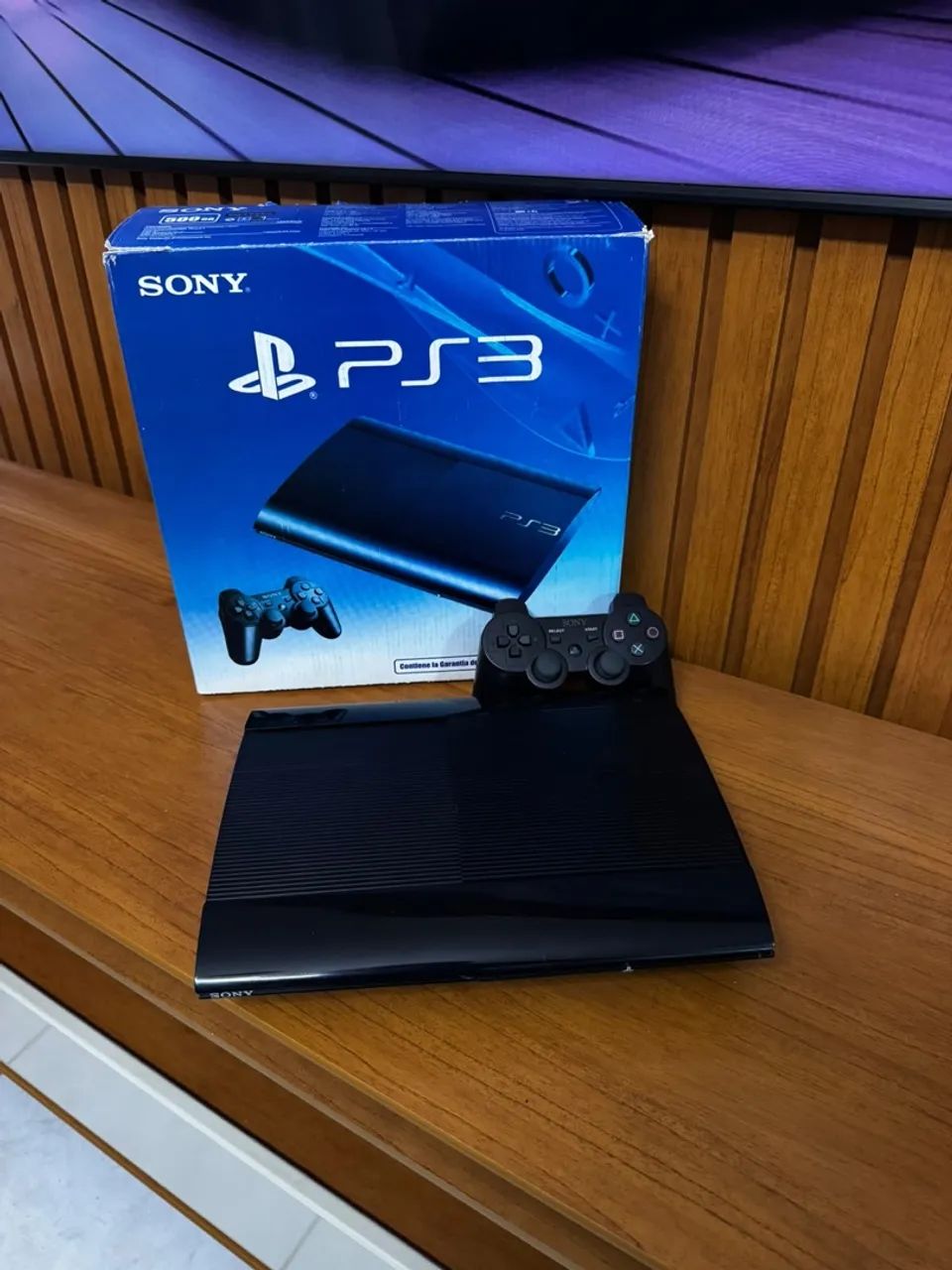 PS3 SUPER SLIM COM CAIXA  - Foto 4