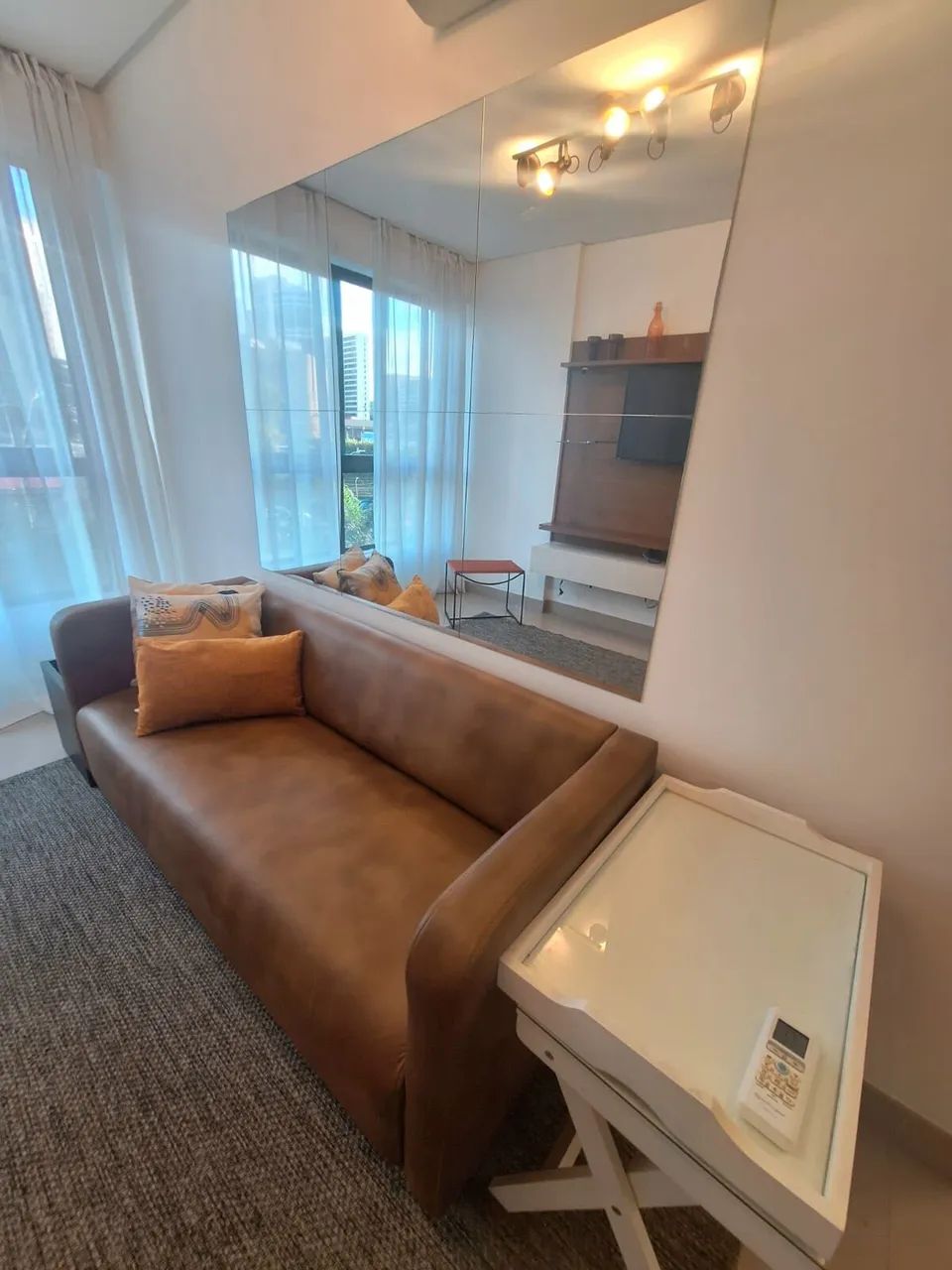 LINDO FLAT MOBILIADO DE 34m2 PRONTO PARA MORAR - Foto 3